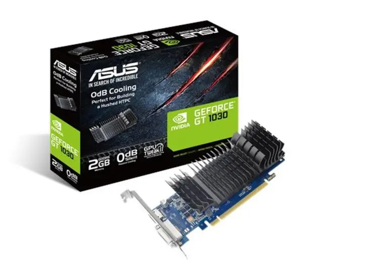 ASUS nVidia GT1030-SL-2G-BRK PCIe Card GDDR5 8K 7680x4320 1xHDMI