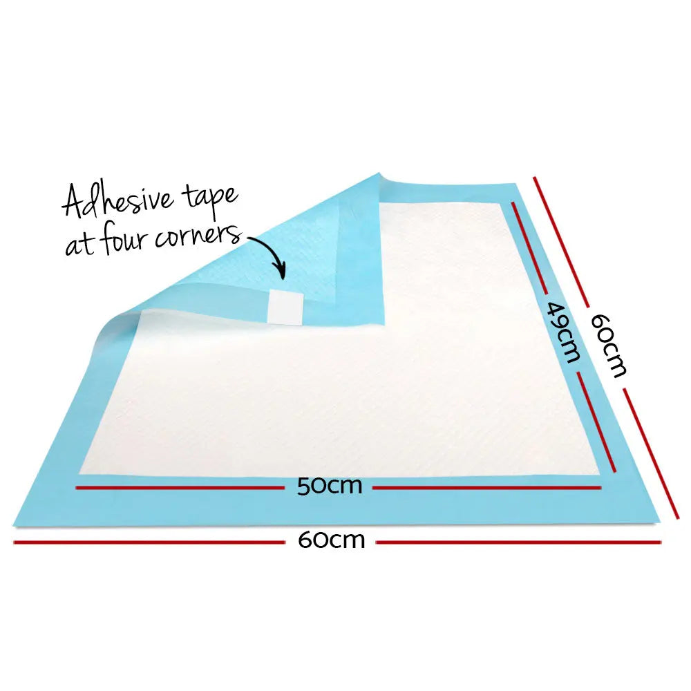 400pcs Puppy Dog Pet Training Pads Cat Toilet 60 x 60cm Super Absorbent Indoor Disposable Deals499