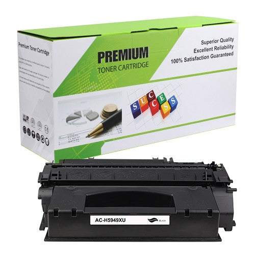 HP Compatible Laser Toner Black Cartridge Q5949A/Q7553A from HP at Deals499