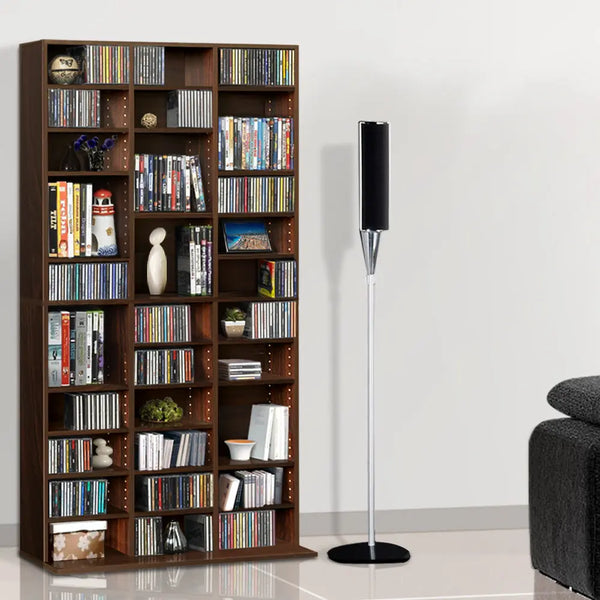 Artiss Adjustable Book Storage Shelf Rack Unit - Expresso Deals499