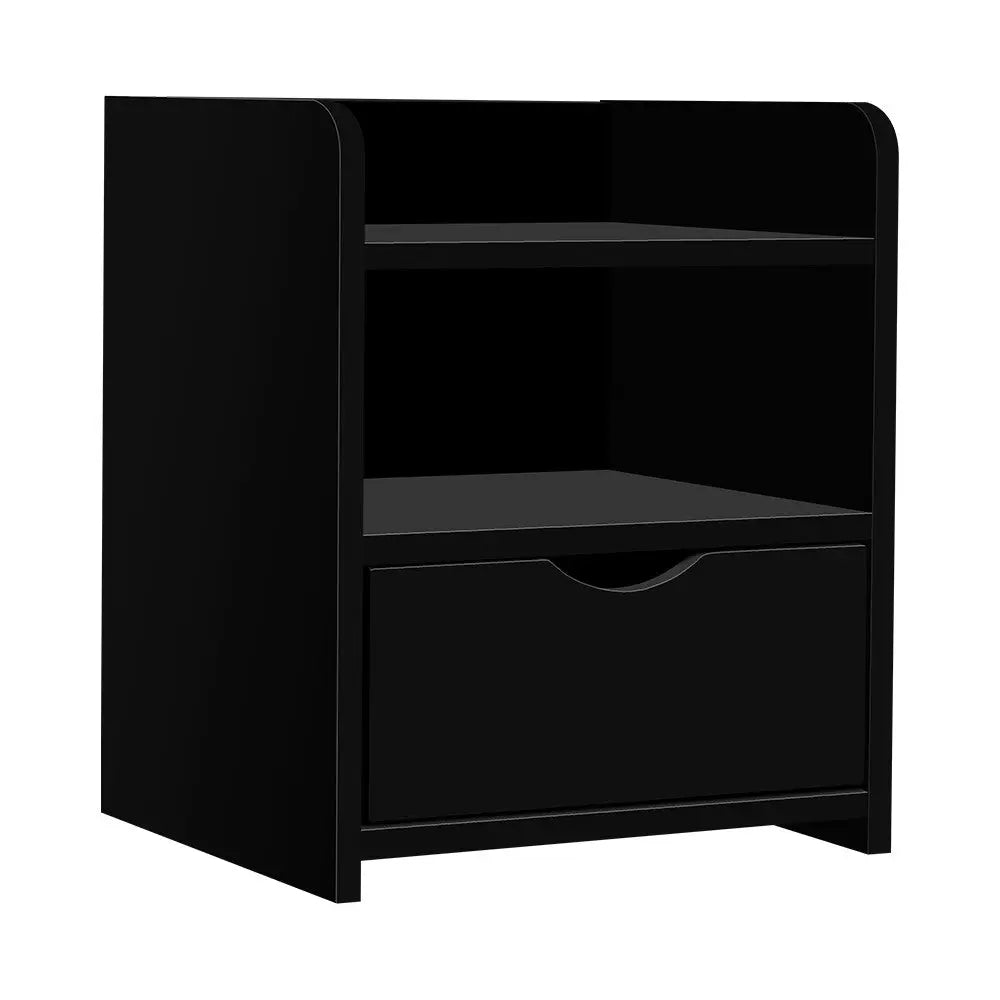 Artiss Bedside Table Drawer - Black Deals499