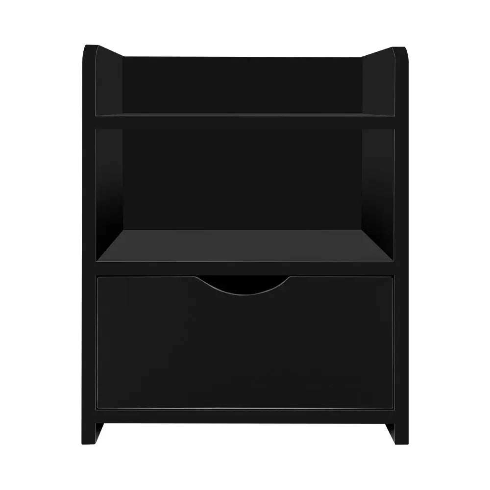 Artiss Bedside Table Drawer - Black Deals499