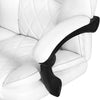 Artiss Executive Office Chair Leather Footrest White from Deals499 at Deals499