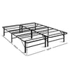 Artiss Folding Queen Metal Bed Frame - Black Deals499