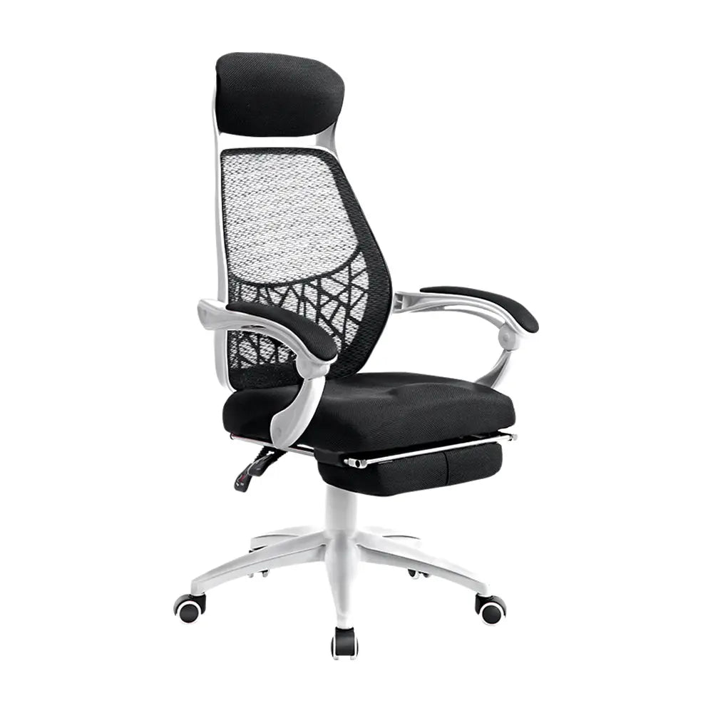 Artiss Gaming Office Chair Computer Desk Chair Home Work Study White Deals499