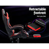 Artiss Office Chair Gaming Computer Executive Chairs Racing Seat Recliner Red Deals499