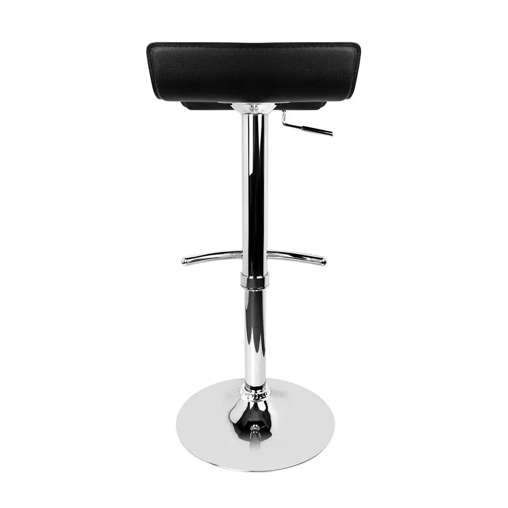 Artiss Set of 4 PU Leather Wave Style Bar Stools - Black Deals499