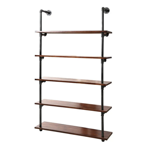 Artiss Wall Display Shelves Industrial DIY Pipe Shelf Rustic Floating Brackets Deals499