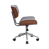 Artiss Wooden Fabric Office Chair Grey Deals499