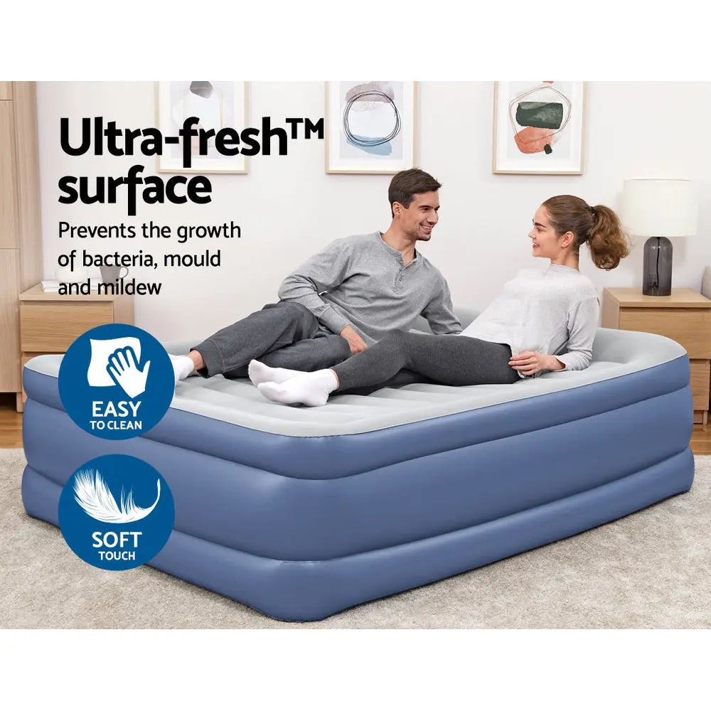 Bestway Air Bed Beds Queen Mattress Inflatable TRITECH Airbed from Deals499 at Deals499