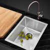 Cefito 34cm x 44cm Stainless Steel Kitchen Sink Under/Top/Flush Mount Black Deals499