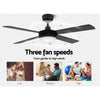 Devanti 52" Ceiling Fan - Black Deals499