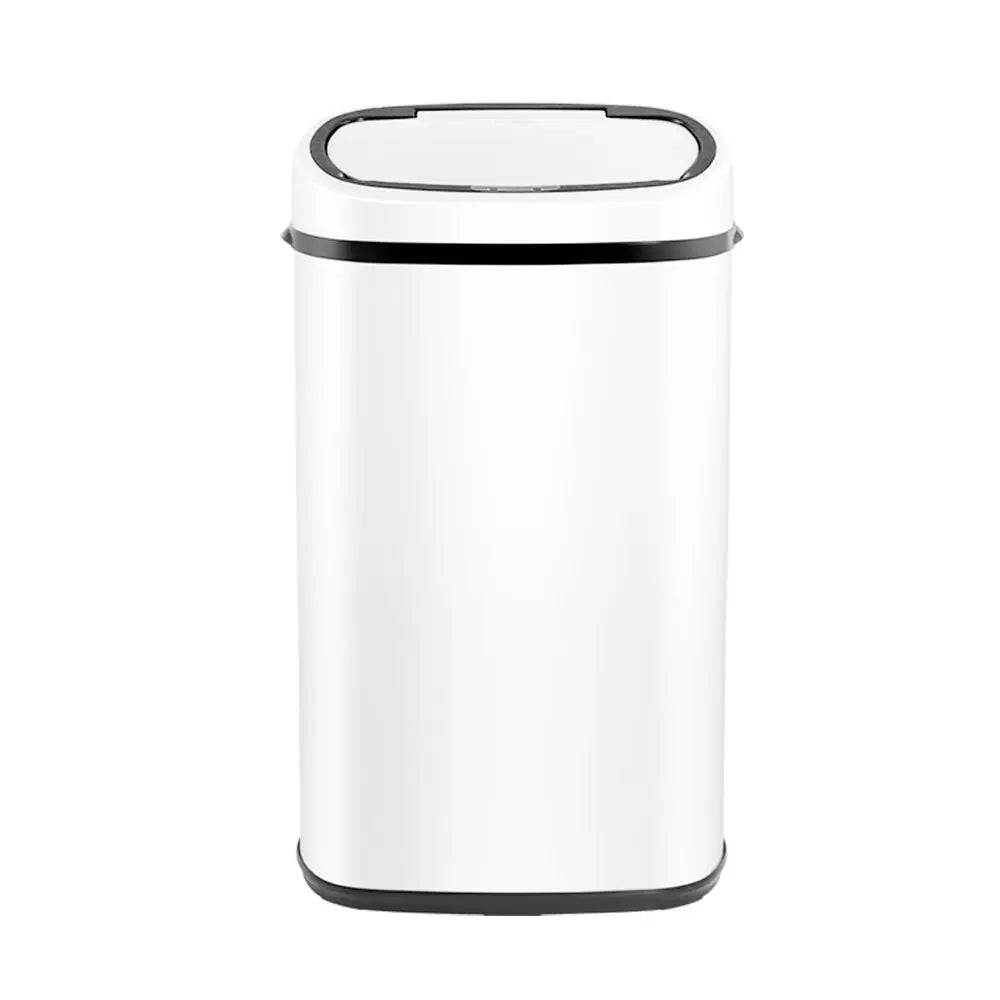 Devanti 58L Sensor Bin White Deals499