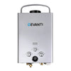 Devanti Outdoor Gas Water Heater Portable Camping Shower 12V Pump Silver Deals499