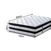 DreamZ 35CM Thickness Euro Top Egg Crate Foam Mattress in Queen Size Deals499