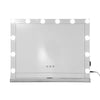 Embellir Hollywood Makeup Mirror With Light 12 LED Bulbs Vanity Lighted Silver 58cm x 46cm Deals499