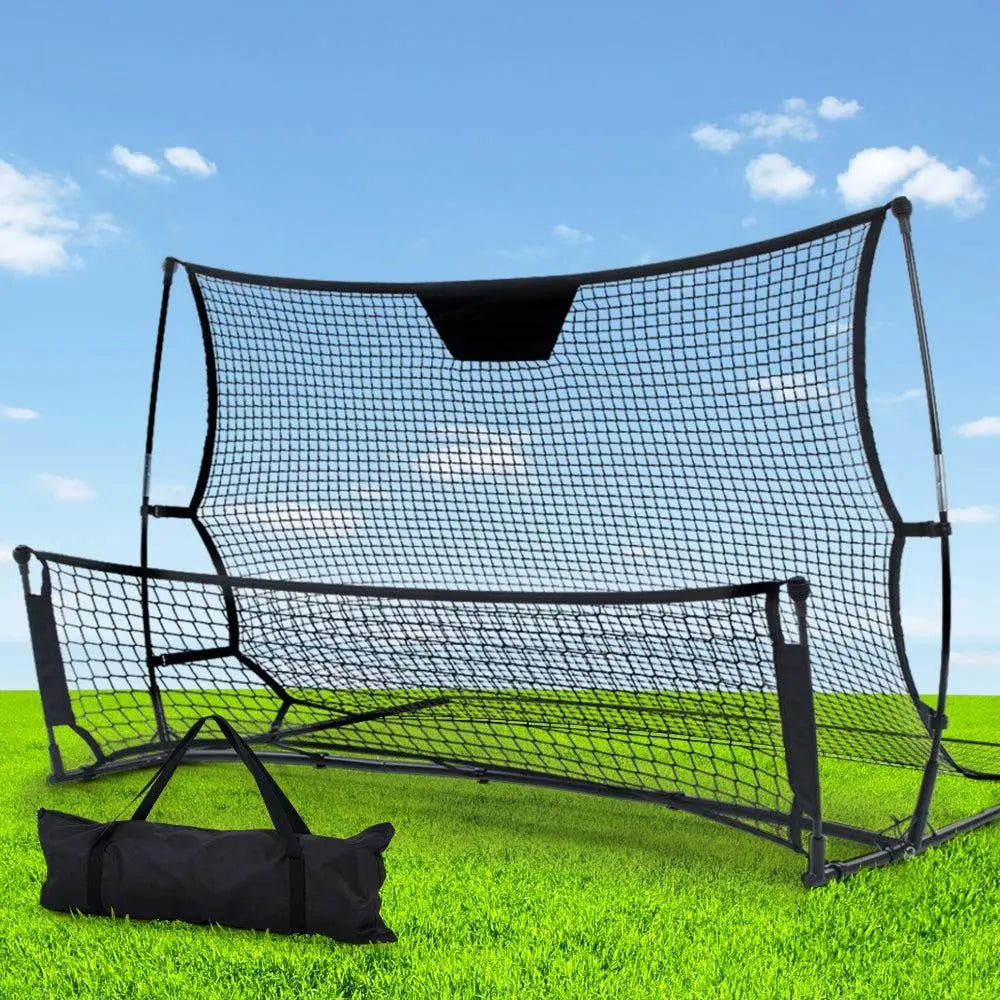 Everfit Portable Soccer Rebounder Net Volley Training Football Goal Trainer XL Deals499