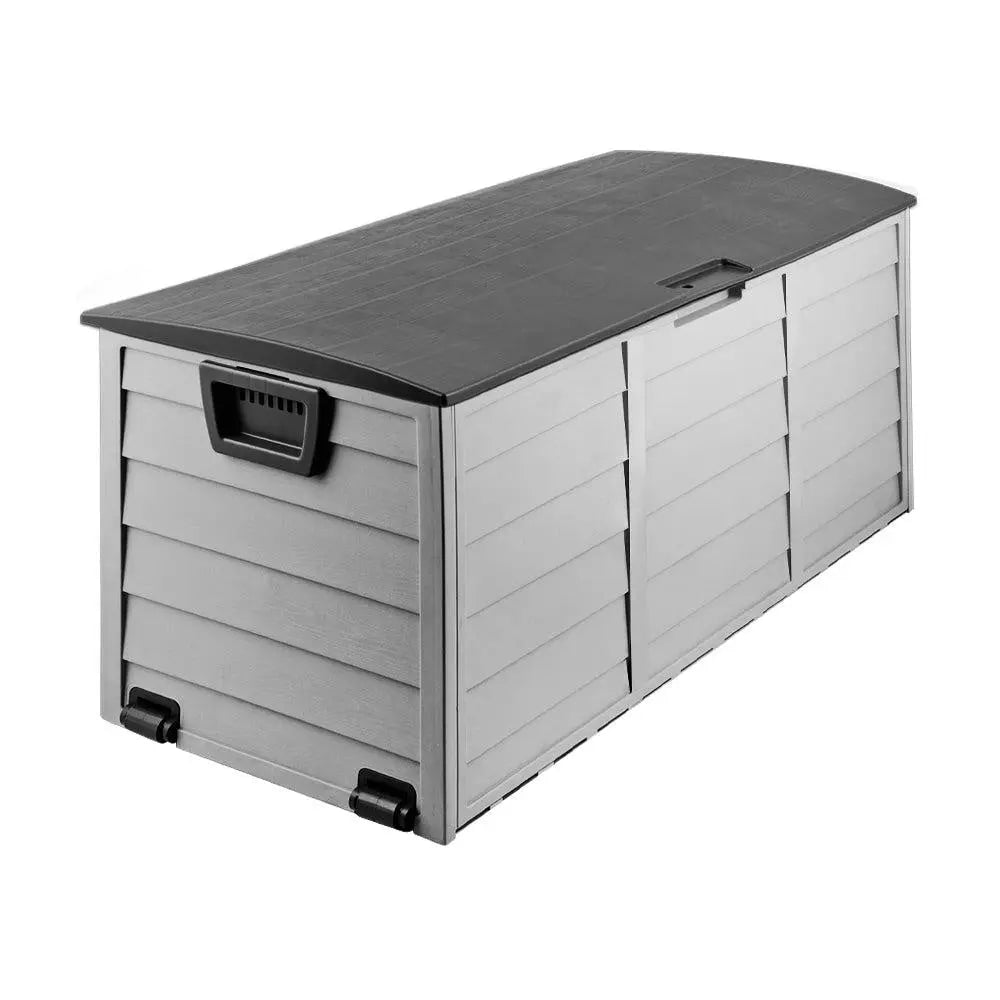 Gardeon 290L Outdoor Storage Box - Black Deals499