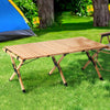 Gardeon Outdoor Furniture Wooden Egg Roll Picnic Table Camping Desk 120CM Deals499