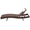 Gardeon Outdoor Sun Lounge Setting Wicker Lounger Day Bed Rattan Patio Furniture Brown Deals499