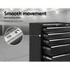 Giantz 5 Drawer Mechanic Tool Box Storage Trolley - Black Deals499