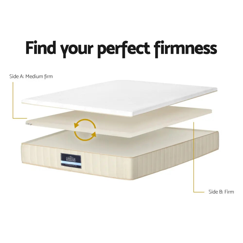 Giselle Bedding 27cm Mattress Double-sided Flippable Layer Double from Deals499 at Deals499