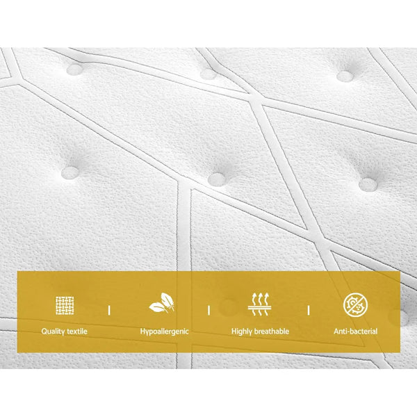 Giselle Bedding 32cm Mattress Euro Top Queen from Deals499 at Deals499