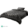 Giselle Bedding Faux Mink Quilt Single Size Charcoal Deals499