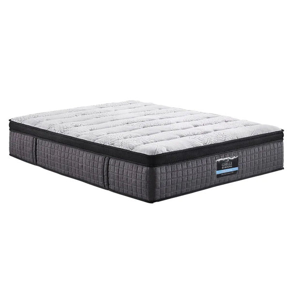 Giselle Mattress 9 Zone Pocket Spring Latex Foam Medium Firm 34cm King Single Deals499