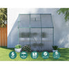 Greenfingers Greenhouse Aluminium Polycarbonate Green House Garden Shed1.9x1.27M Deals499