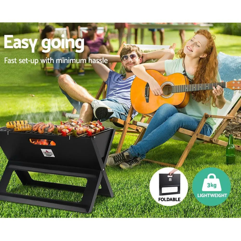 Grillz Notebook Portable Charcoal BBQ Grill Deals499