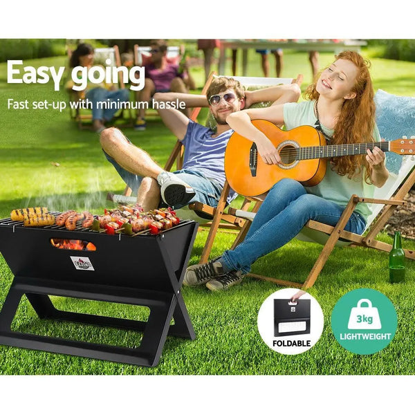 Grillz Notebook Portable Charcoal BBQ Grill Deals499