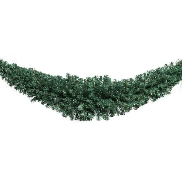 Jingle Jollys Christmas Garland 1.8M Xmas Tree Decoration Green Deals499