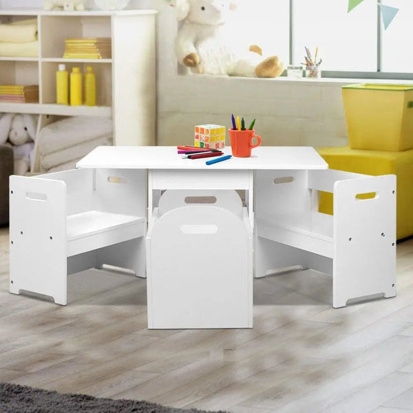 Keezi Kids Multi-function Table and Chair Hidden Storage Box Toy Activity Desk Deals499