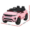 Kids Ride On Car Licensed Land Rover 12V Electric Car Toys Battery Remote Pink Deals499