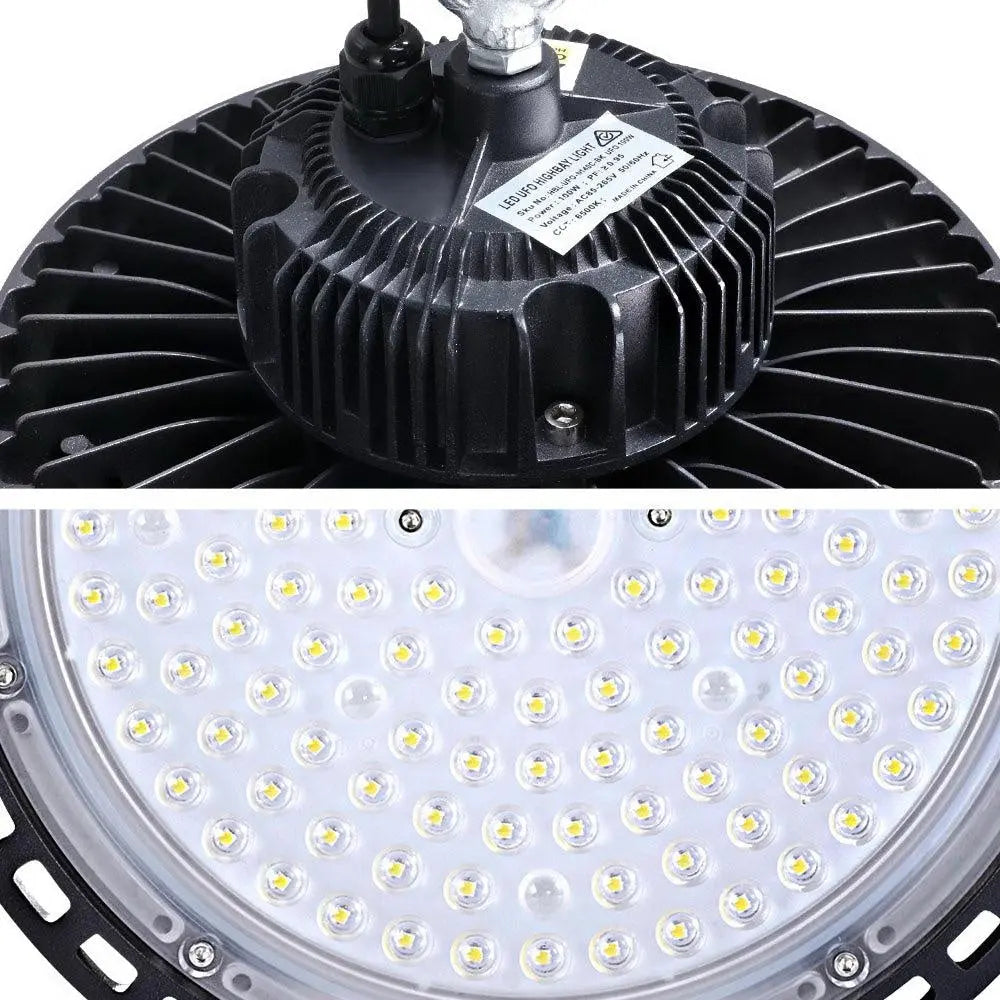 Leier LED High Bay Lights Light 100W Industrial Workshop Warehouse Gym Deals499