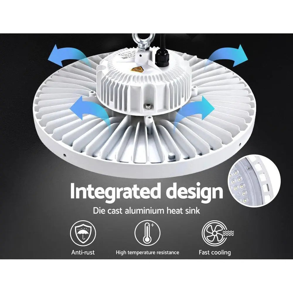 Leier LED High Bay Lights Light 200W Industrial Workshop Warehouse Gym WH Deals499