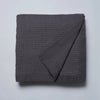 Logan and Mason Charcoal 100% Cotton Waffle Blanket Super King from Deals499 at Deals499