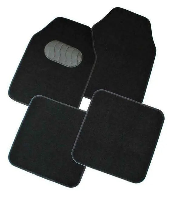 MERCURY 4-Piece Car Mat - BLACK [Carpet] Deals499