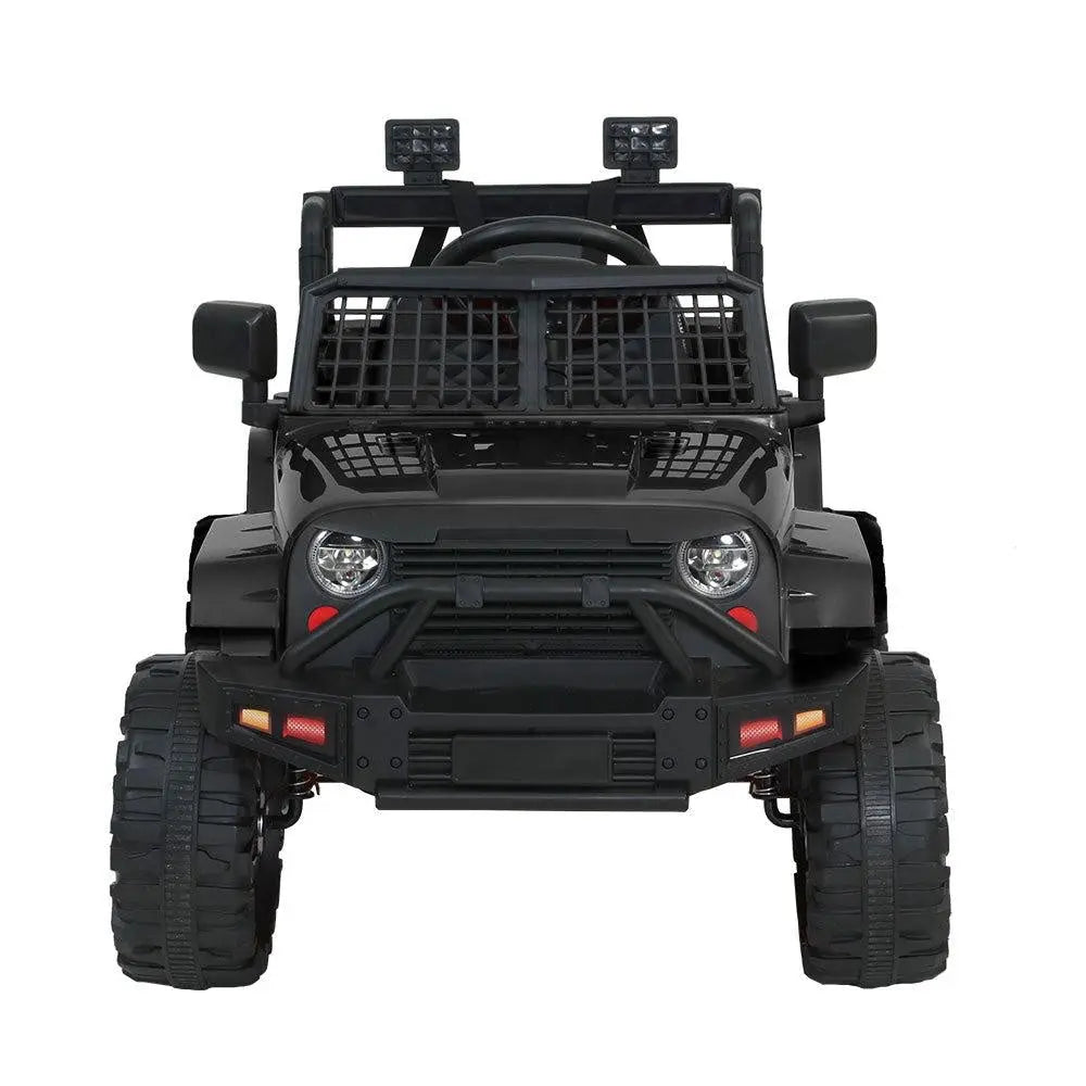 Rigo Kids Ride On Car Electric 12V Car Toys Jeep Battery Remote Control Black Deals499