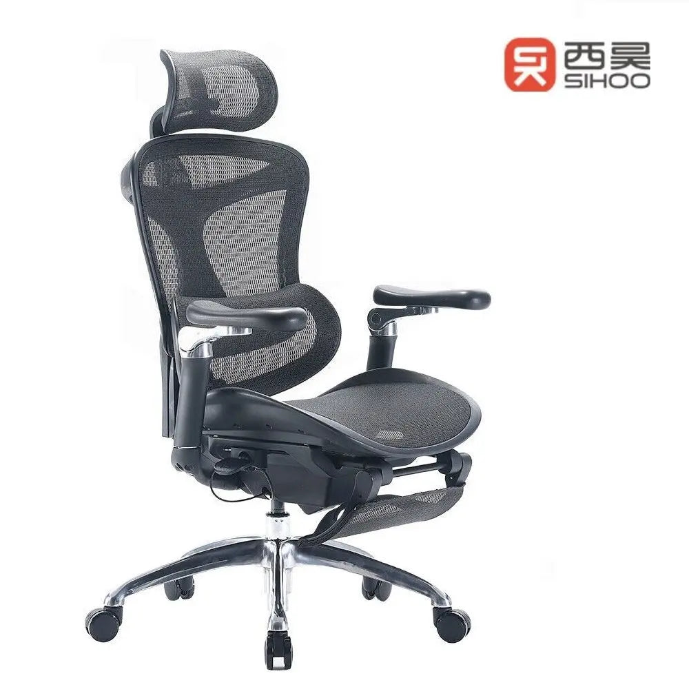 SIHOO A3 Doro C300 Ergonomics Executive Office Chair with Footrest Black from Deals499 at Deals499