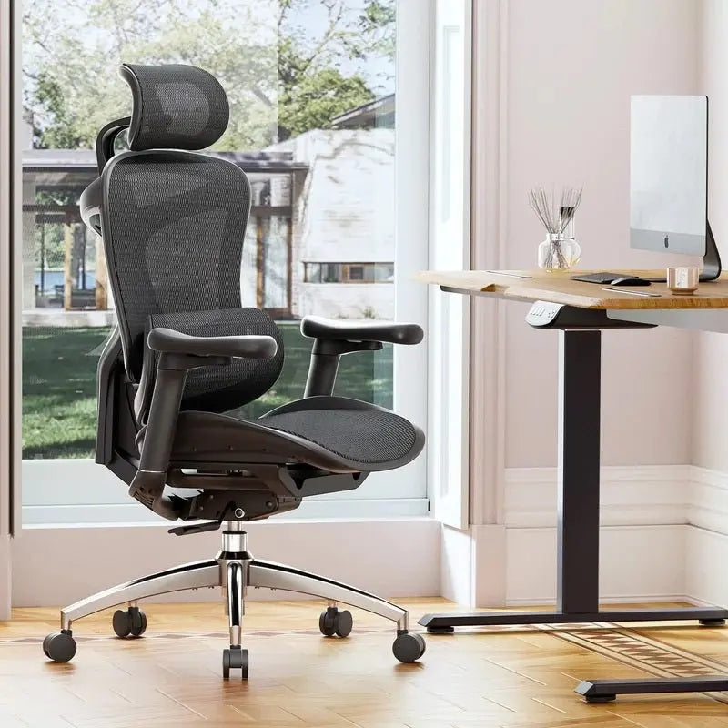 SIHOO A3 Doro C300 Ergonomics Executive Office Chair with Footrest Black from Deals499 at Deals499