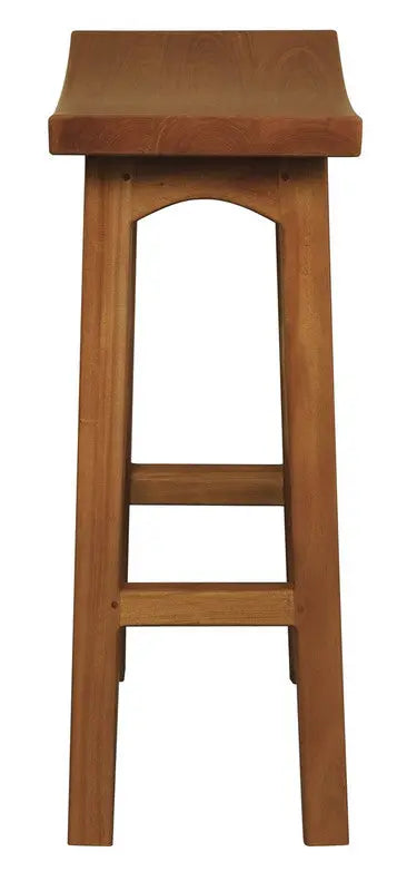 Tokyo Solid Mahogany Timber Barstool (Light Pecan) from Deals499 at Deals499