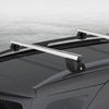 Universal Car Roof Rack 1240mm Upgraded Holder Cross Bars  Aluminium Silver Adjustable Car 90kgs load Carrier Deals499