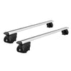 Universal Car Roof Rack 1390mm Upgraded Holder Cross Bars  Aluminium Silver Adjustable Car 90kgs load Carrier Deals499