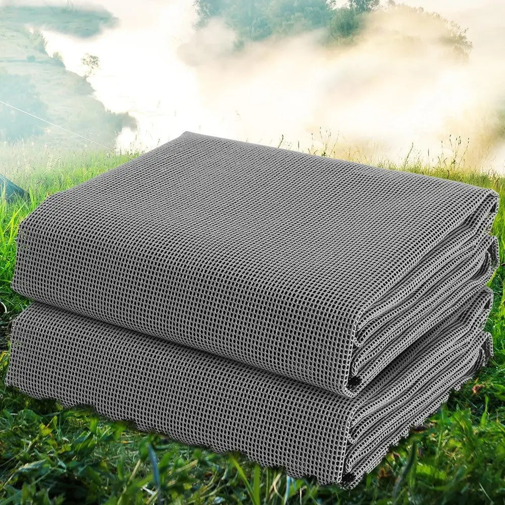 Weisshorn 6M Annex Matting Pack of 2x 3 x2.5m Floor Mats Mesh Camping Picnic Deals499