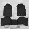 Weisshorn Ford Ranger Car Floor Mats PX PX2 PX3 Dual Cab 2011-2019 3D Rubber Deals499