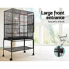 i.Pet Bird Cage Pet Cages Aviary 137CM Large Travel Stand Budgie Parrot Toys Deals499