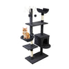 i.Pet Cat Tree 140cm Trees Scratching Post Scratcher Tower Condo House Furniture Wood Deals499