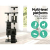 i.Pet Cat Tree 180cm Trees Scratching Post Scratcher Tower Condo House Furniture Wood Deals499